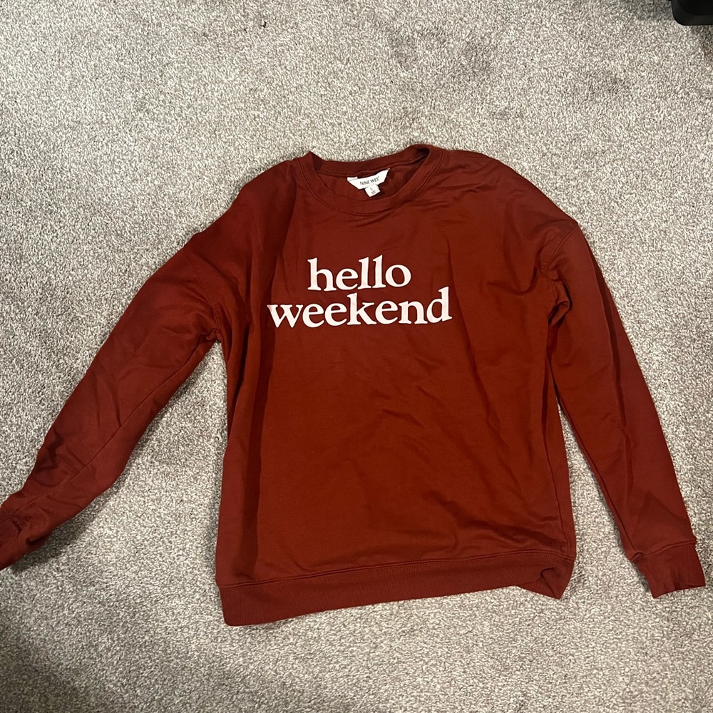 Crewneck sweatshirt perfect for fall
